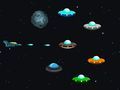 Gioco Sparatutto UFO spaziale  in linea