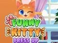 Gioco Gattino divertente vestire  in linea