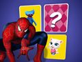 Gioco Partita di schede di memoria di Spiderman  in linea