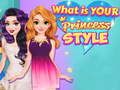 Gioco Qual è il tuo stile da principessa  in linea
