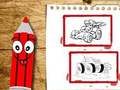 Gioco Ritorno al libro da colorare delle auto scolastiche  in linea