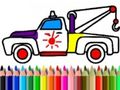 Gioco Ritorno a scuola: libro da colorare per camion  in linea
