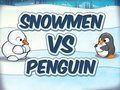 Gioco Pupazzi di neve contro Pinguino  in linea