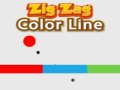 Gioco Linea di colore a zigzag  in linea