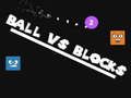Gioco Palla contro blocchi  in linea