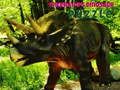 Gioco Puzzle del dinosauro triceratopo  in linea