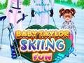 Gioco Baby Taylor divertimento sugli sci  in linea