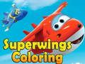Gioco Superwings da colorare  in linea