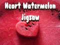 Gioco Puzzle di anguria del cuore  in linea