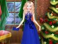Gioco Elsa Frozen Christmas Dress Up in linea