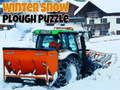 Gioco Puzzle di spazzaneve invernale  in linea