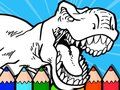 Gioco Dinosauri da colorare per bambini  in linea