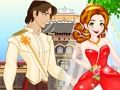 Gioco Abito da sposa principessa con capelli lunghi  in linea