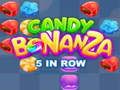 Gioco Candy Bonanza 5 di fila  in linea