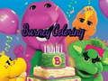 Gioco Barney da colorare  in linea