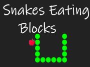 Gioco Serpenti che mangiano blocchi in linea