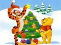 Gioco Puzzle di Natale di Winnie the Pooh  in linea