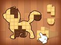 Gioco Puzzle a blocchi legnosi  in linea