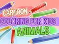 Gioco Cartone animato da colorare per bambini Animali  in linea