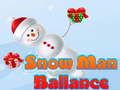 Gioco Equilibrio uomo di neve  in linea
