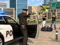 Gioco Puzzle di auto della polizia dei cartoni animati  in linea
