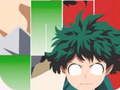 Gioco Hero Academia Boku Anime Manga Giochi di piastrelle per pianoforte  in linea