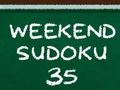 Gioco Sudoku del fine settimana 35  in linea