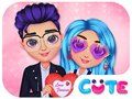 Gioco Abiti coordinati per San Valentino  in linea