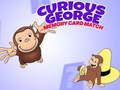 Gioco Partita della scheda di memoria di Curioso George  in linea