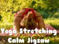 Gioco Yoga che allunga il puzzle calmo  in linea