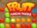 Gioco Puzzle di frutta Match4  in linea
