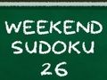 Gioco Sudoku del fine settimana 26  in linea