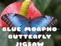 Gioco Puzzle a farfalla Morpho blu  in linea