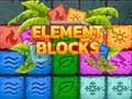 Gioco Blocchi di elementi  in linea