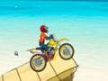 Gioco Salto in spiaggia di motocross in linea