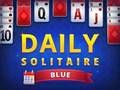 Gioco Solitaire quotidiano blu  in linea