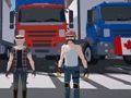 Gioco Camion e polizia  in linea