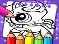 Gioco Libro da colorare del negozio di animali più piccolo  in linea