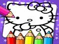 Gioco Libro da colorare di Hello Kitty  in linea