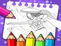 Gioco Libro da colorare Raya e l'ultimo drago  in linea