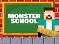 Gioco Monster School: montagne russe e parkour  in linea
