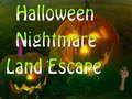 Gioco Fuga dalla terra da incubo di Halloween  in linea
