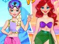 Gioco Battaglia delle principesse estate vs inverno  in linea