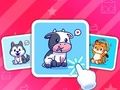 Gioco Carte animali carine  in linea
