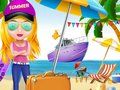 Gioco Ragazza per le vacanze estive in spiaggia  in linea