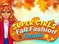 Gioco Tendenze della moda autunnale delle super ragazze  in linea
