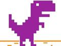 Gioco Corsa di dinosauri viola  in linea