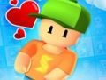 Gioco Puzzle dei ragazzi inciampati  in linea