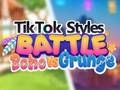 Gioco Gli stili di TikTok combattono Boho vs Grunge  in linea