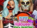 Gioco BFF Pittura del viso di Halloween  in linea